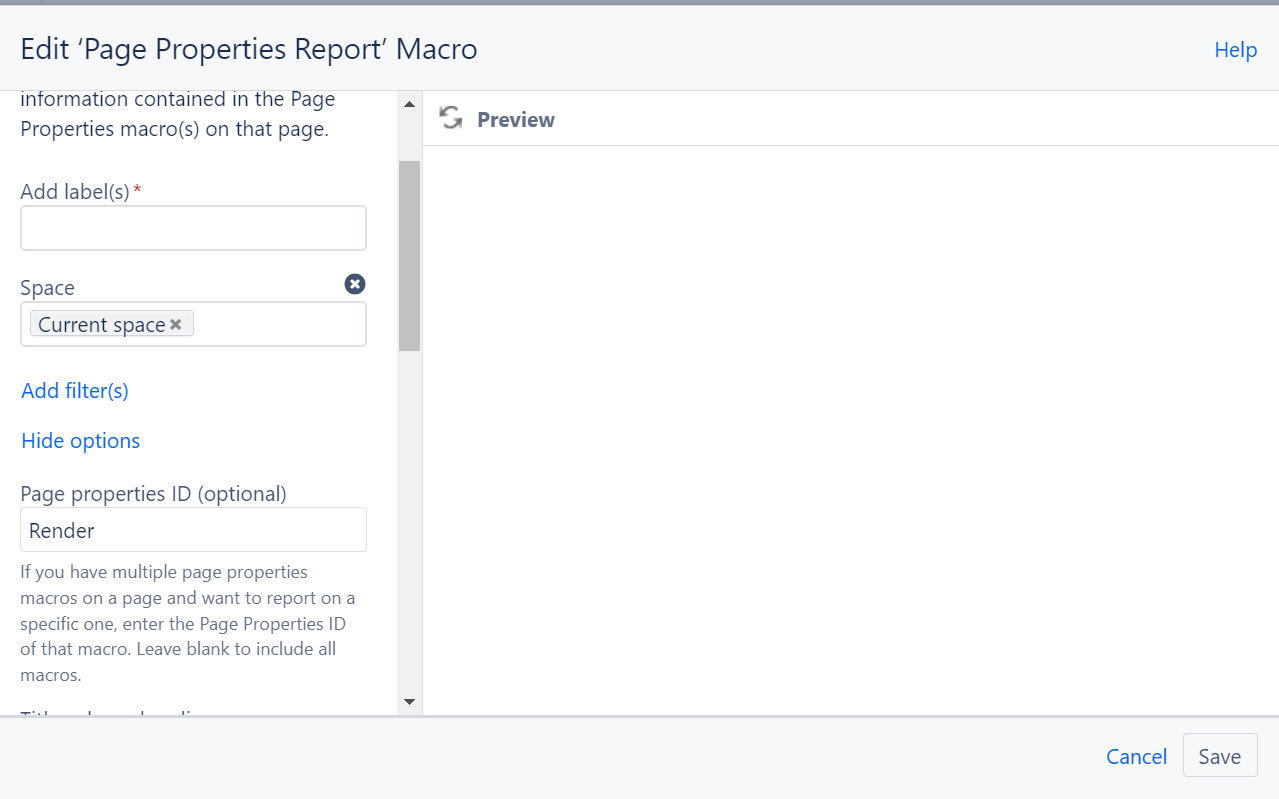 Page Properties Settings